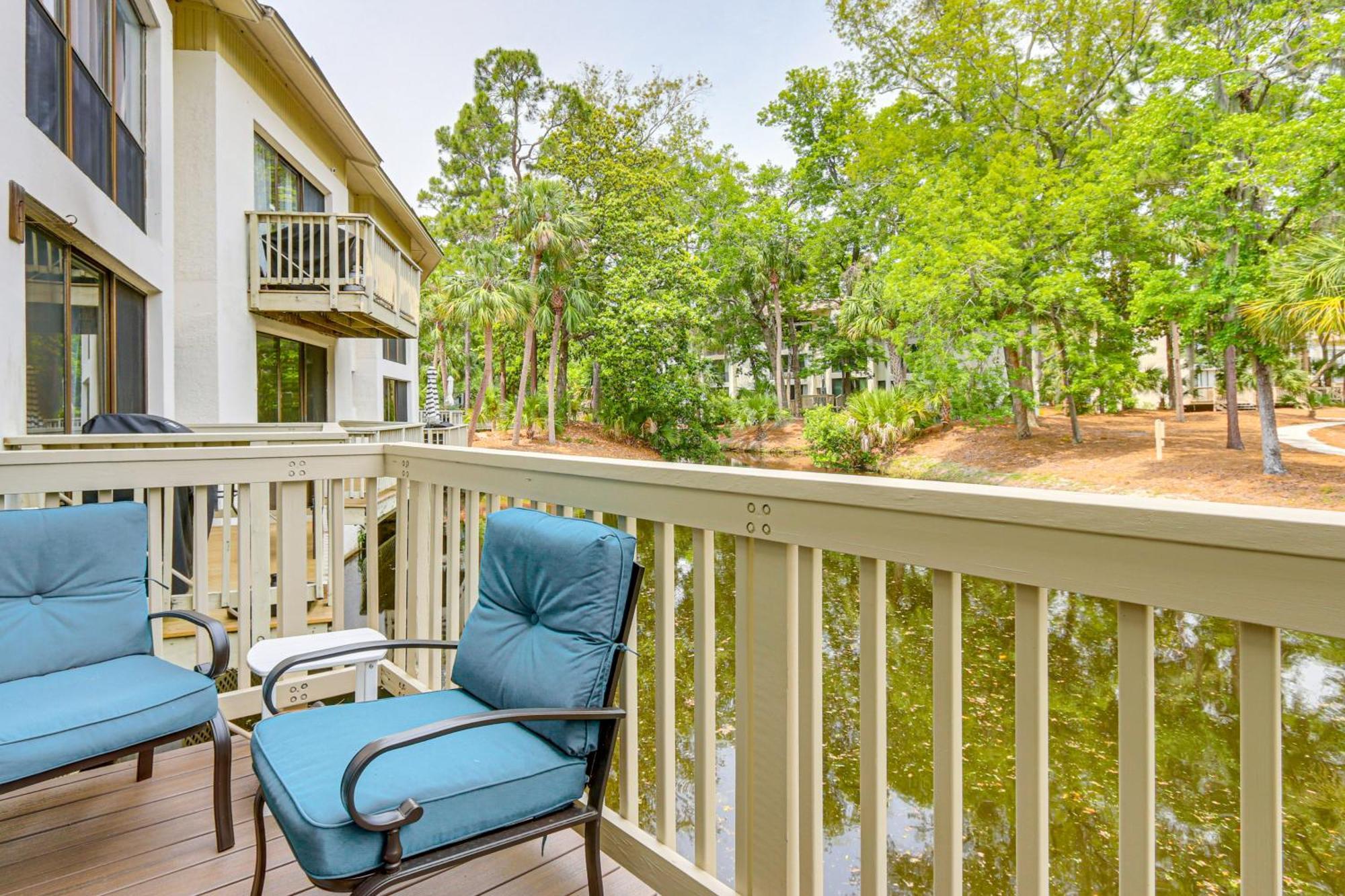 Coligny Gem With Community Perks Walk To Beach Hilton Head Island Bagian luar foto