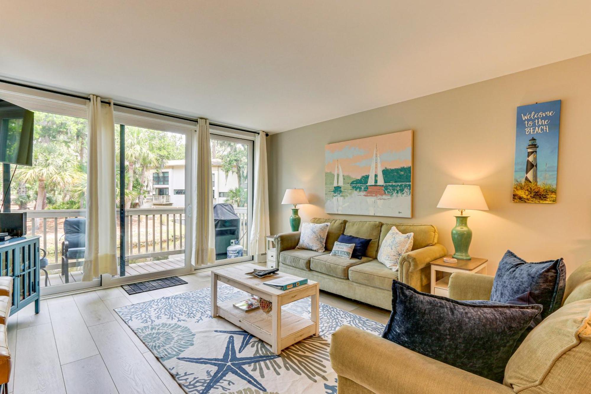 Coligny Gem With Community Perks Walk To Beach Hilton Head Island Bagian luar foto